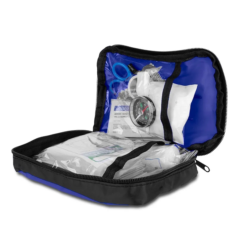 60pc First Aid Kit in Portable Traveling Bag 15