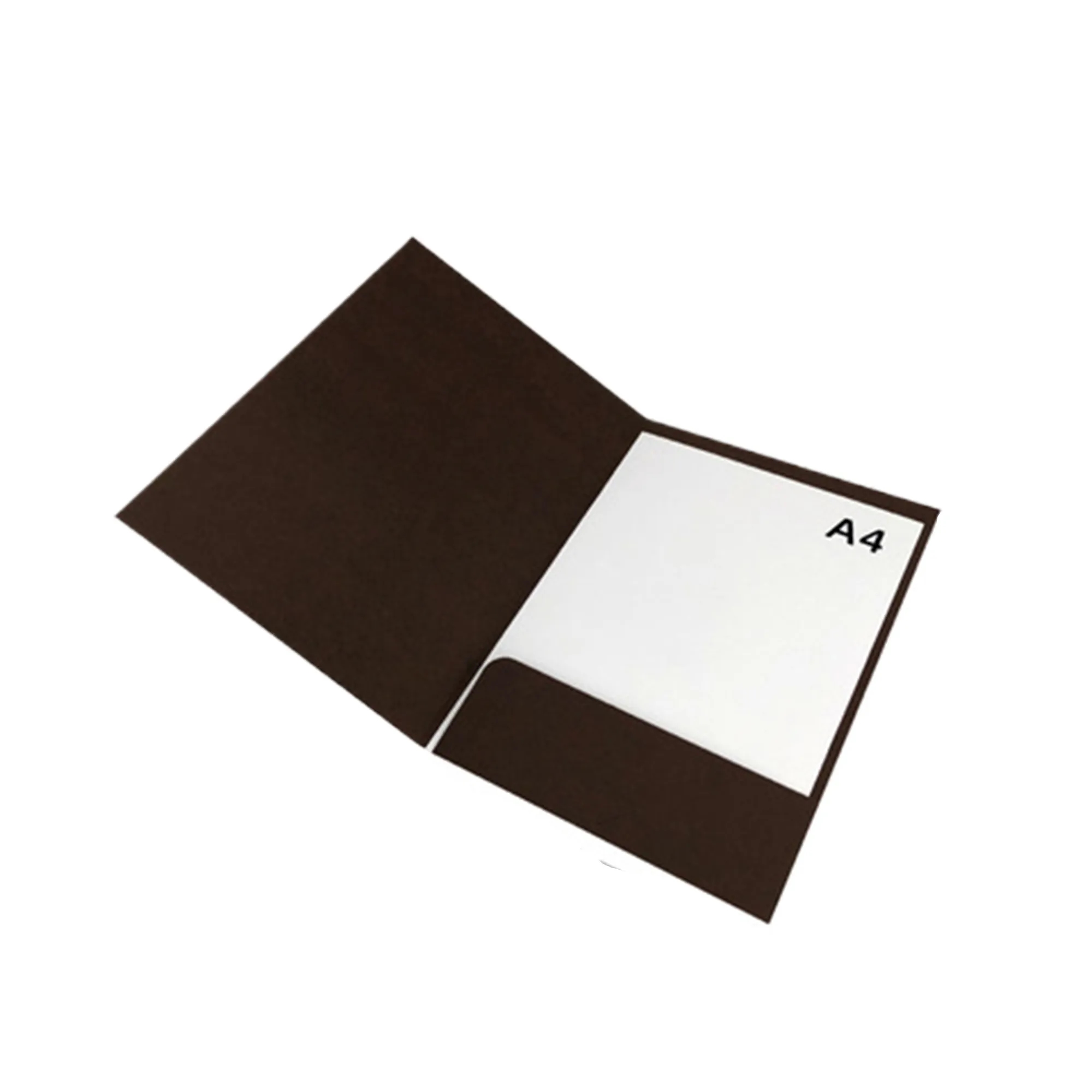 MOQ50 Paper Folder Contract Insertion Cardboard Envelope 3