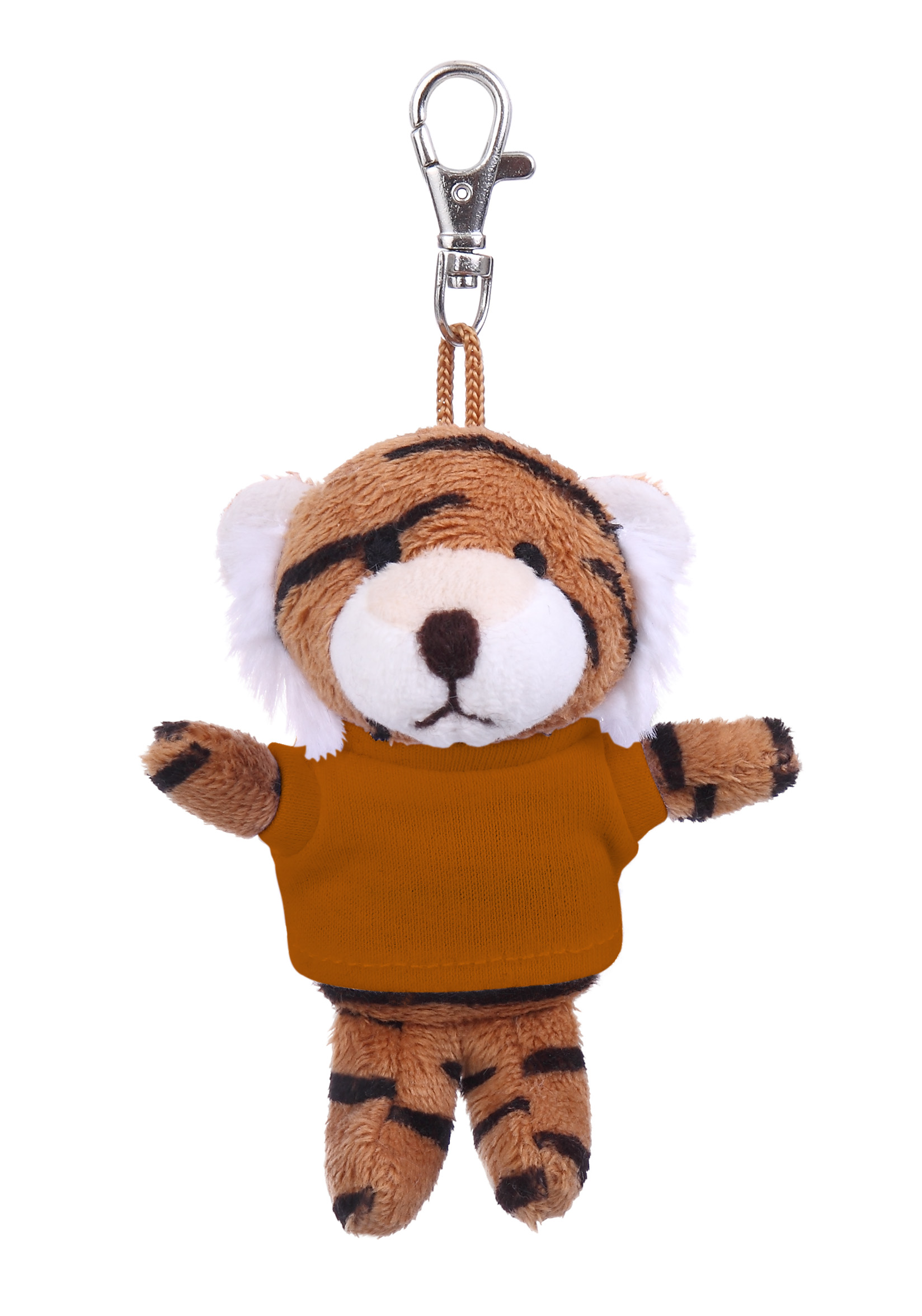 Soft Plush Tiger Keychain with Tee 18