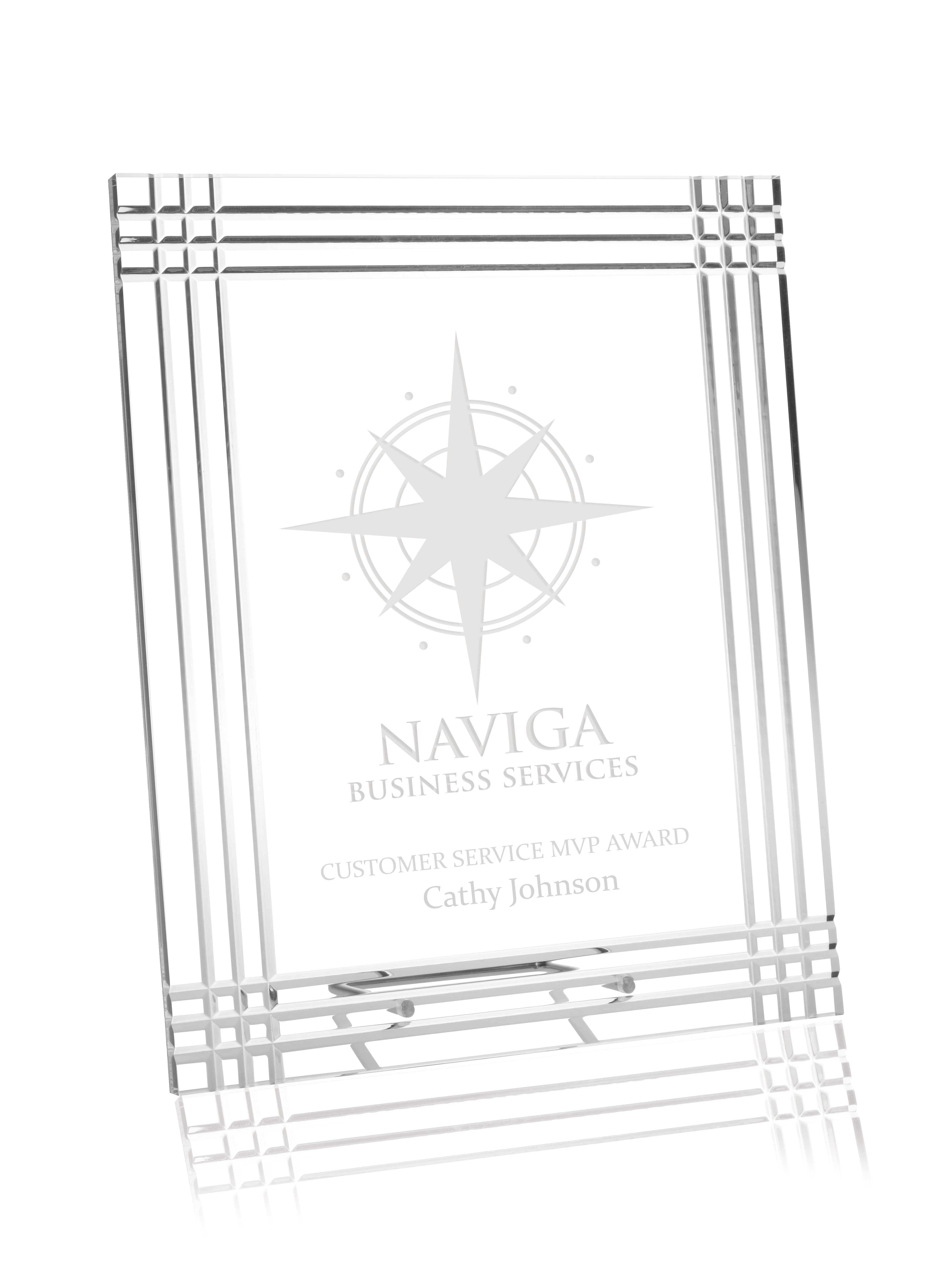 JAFFA® Luxe Acrylic Plaque 12