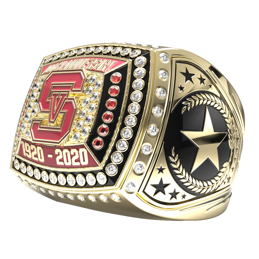 Custom Titan Ring w/ Custom Top & 2 Stock Sides