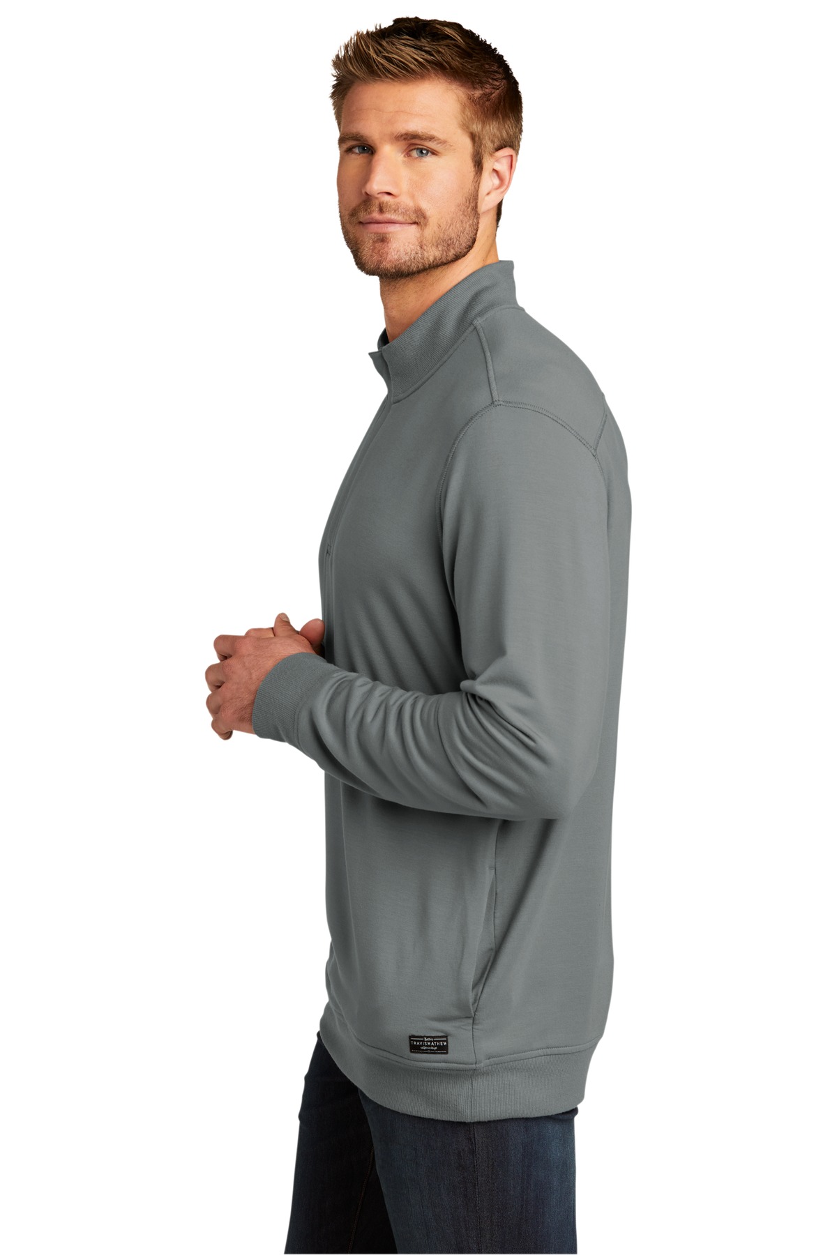 TravisMathew Newport 1/4-Zip Fleece. TM1MU419 1