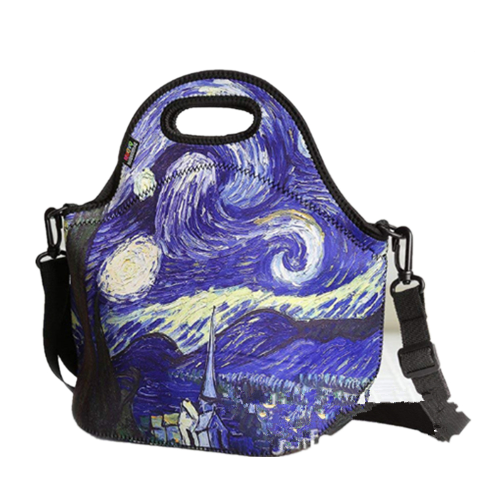 Full Sublimation Neoprene Lunch Cooler Tote 5