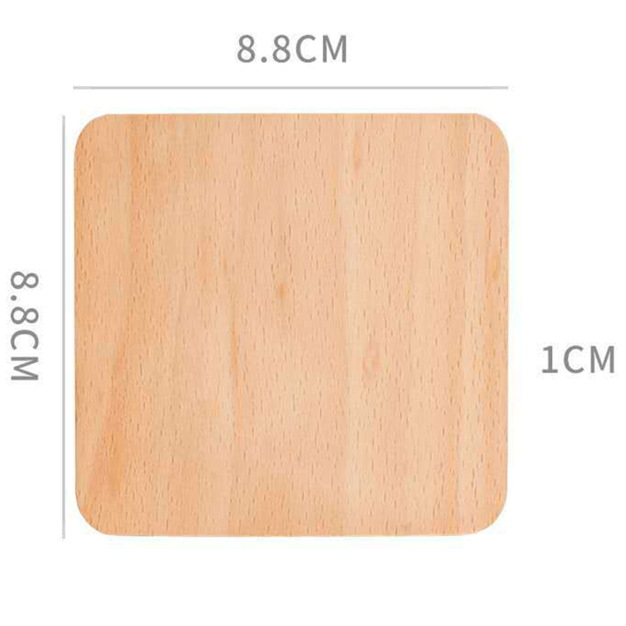 Square Wooden Tray 3