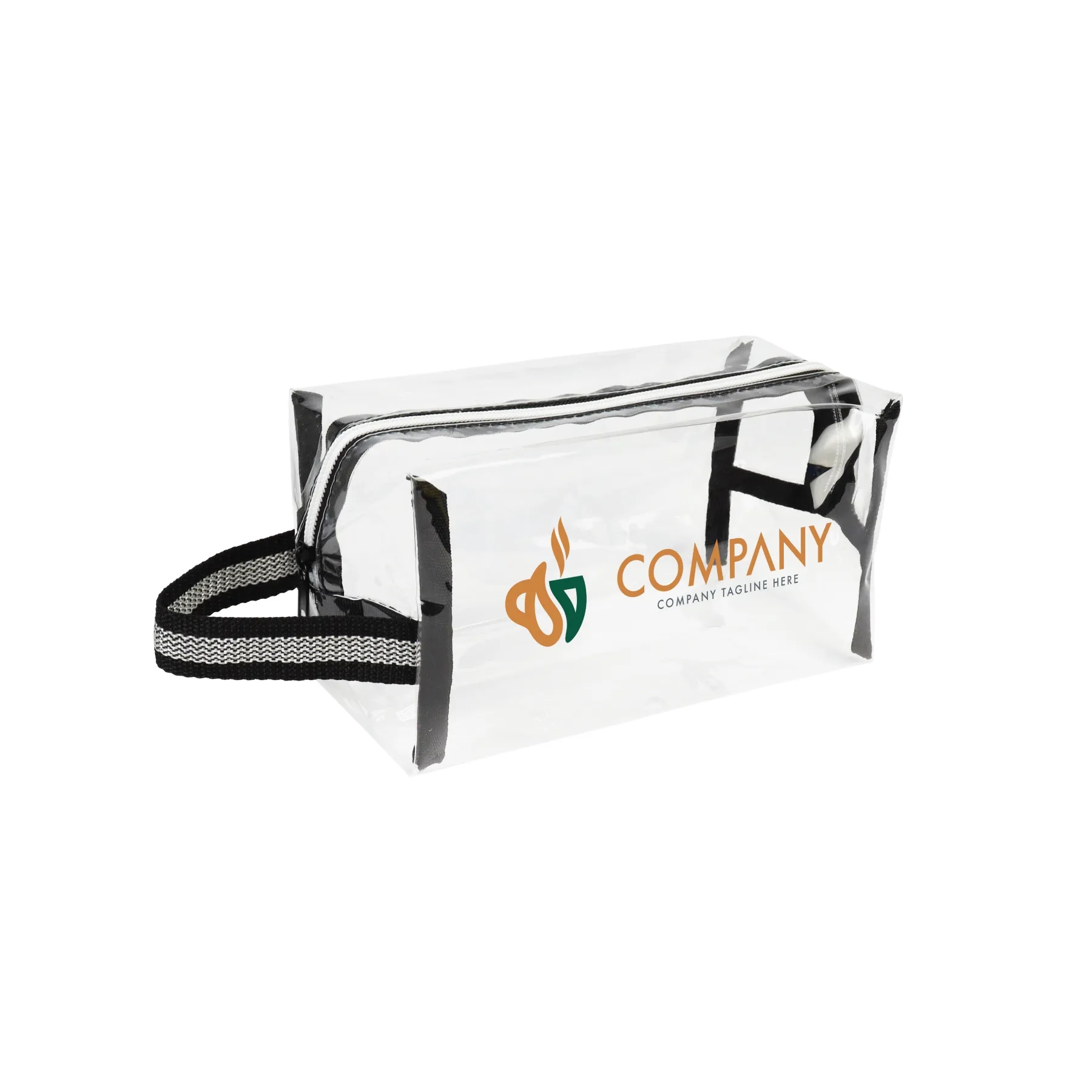 Clear Travel Bag 8 5" x 4 5"