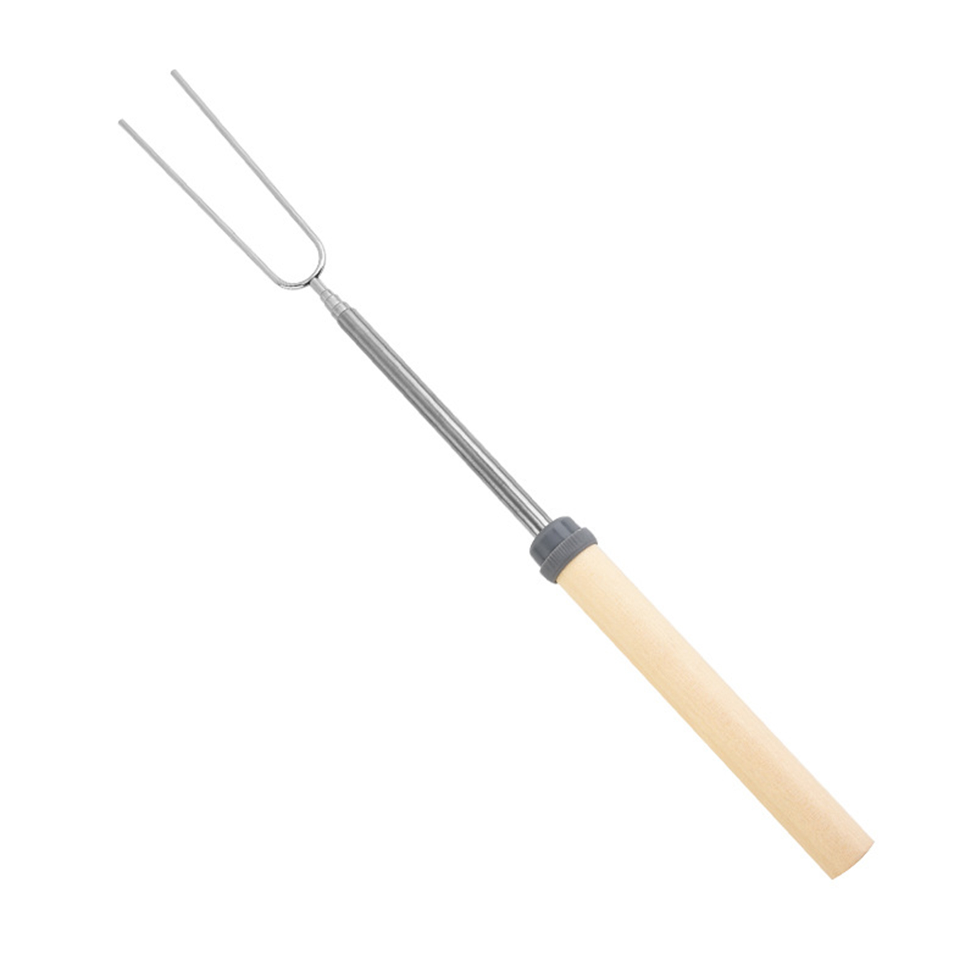 Extendable Stainless Steel Roasting Fork 2