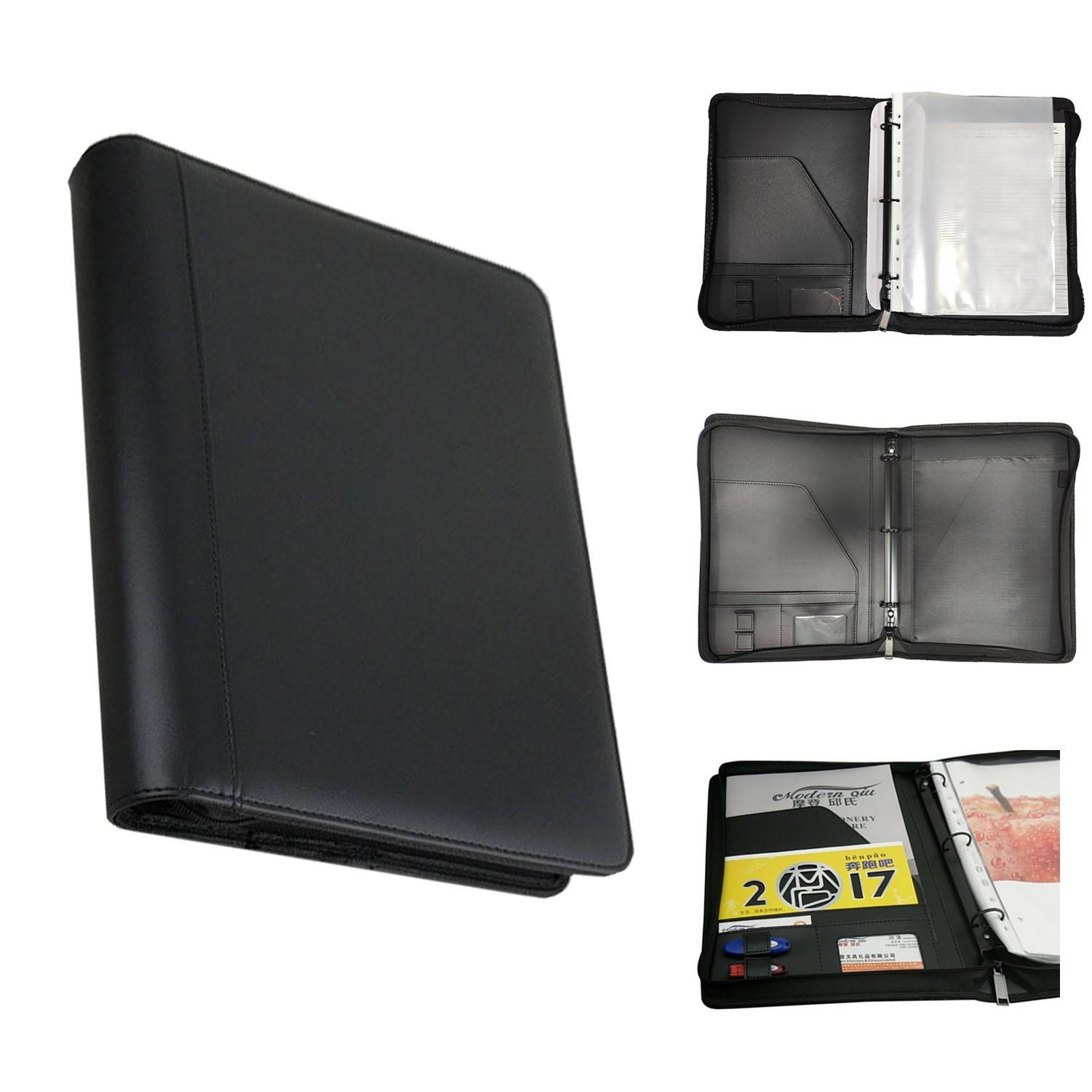 Detachable leather folder 1