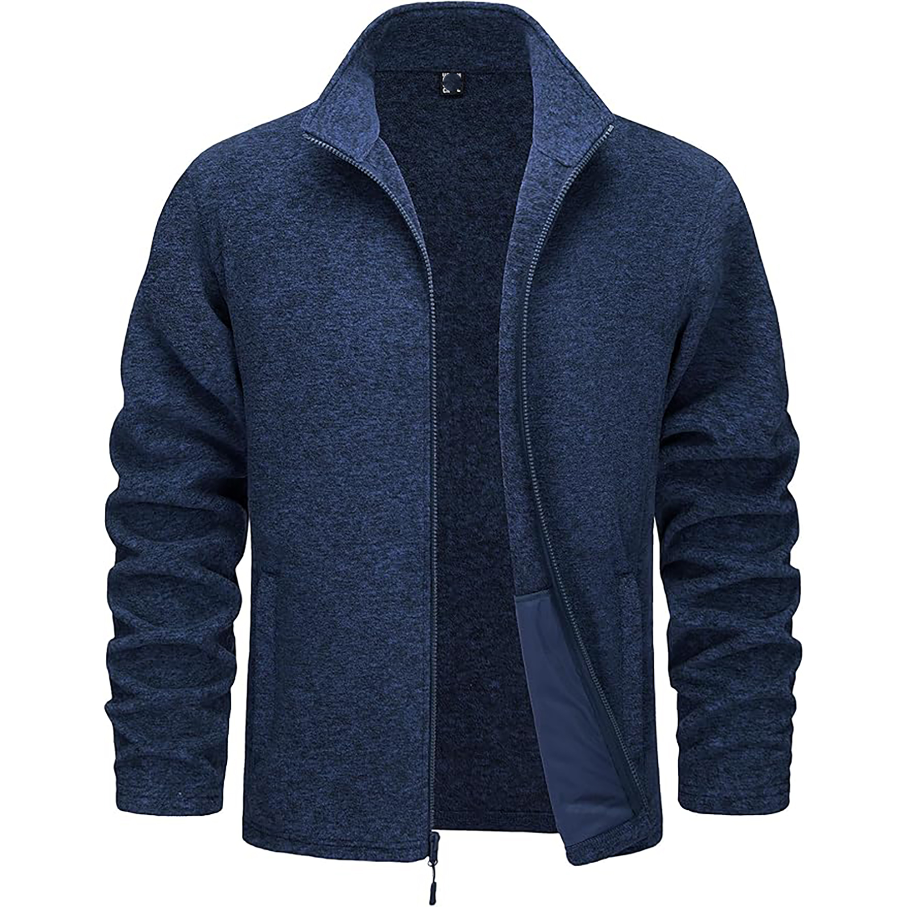 "Men Zipper Fleece Jacket Full zipper" 23