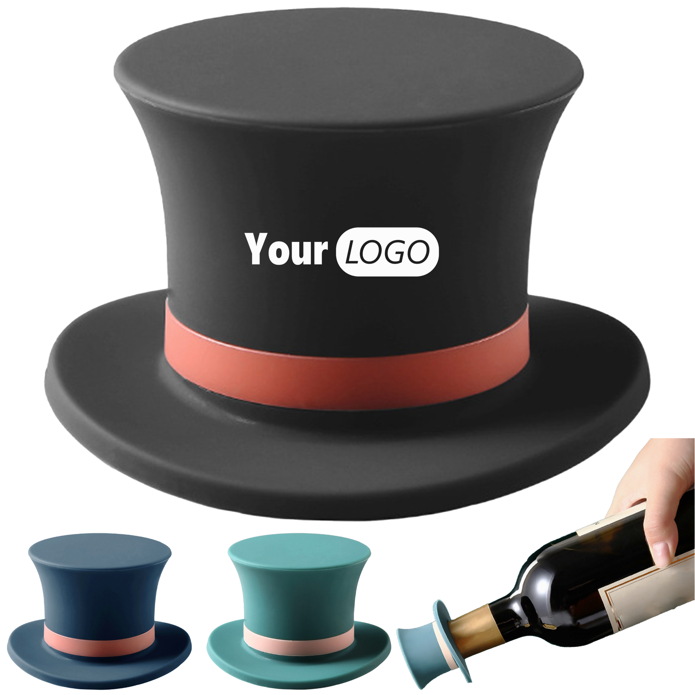 Silicone Magic Hat Multifunctional Wine Stopper 2