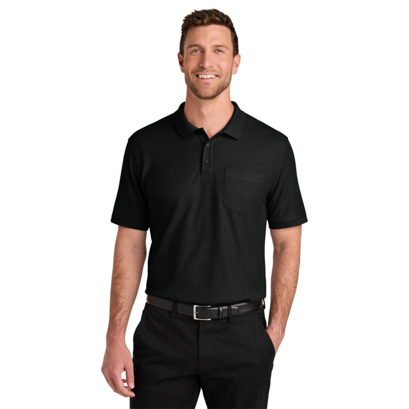 Port Authority Wearever Signature Pique Pocket Polo 3