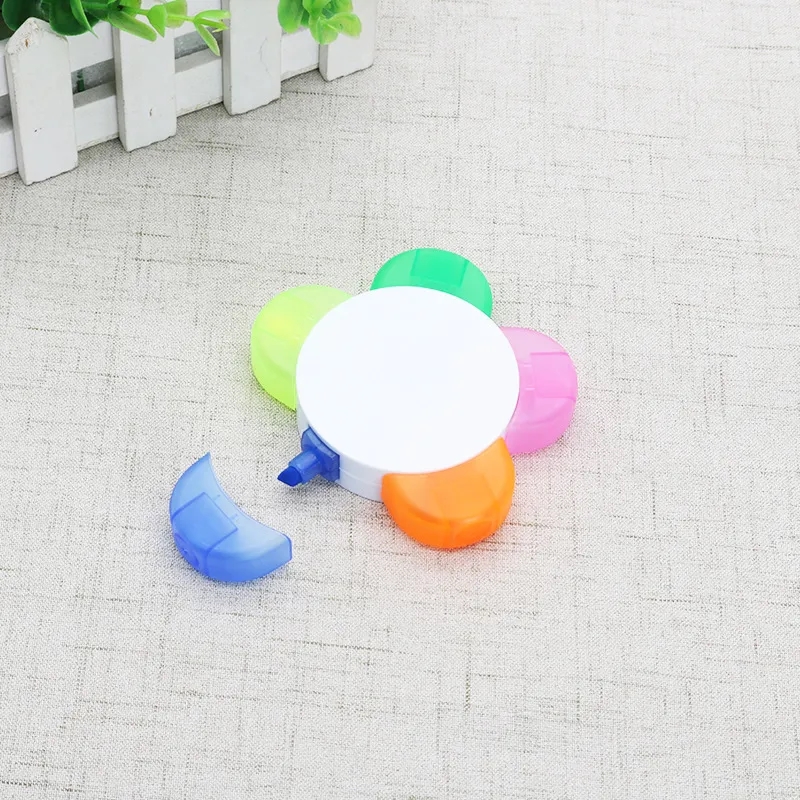Five-Color Sunflower Highlighter 4