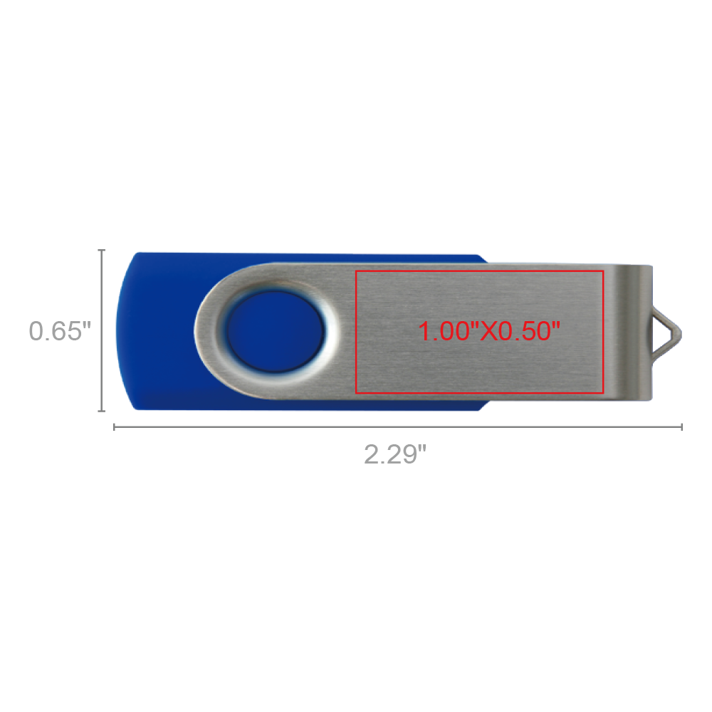 Northlake QuickShip Swivel USB Flash Drive