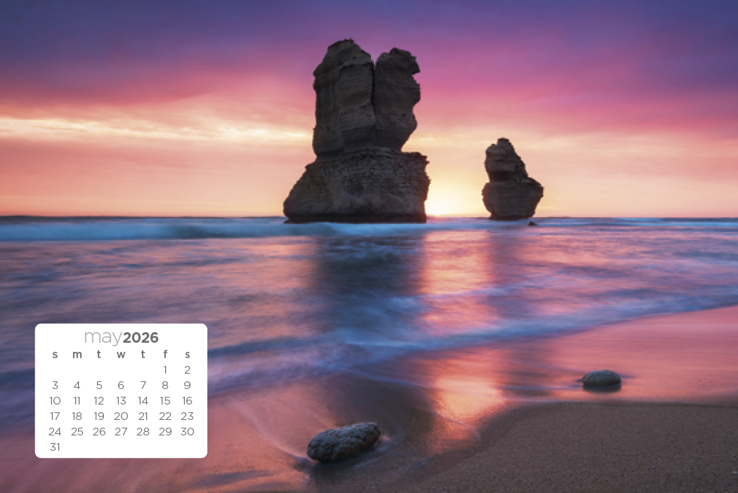 Triumph® Calendars Simplicity Large Desk Calendar 4