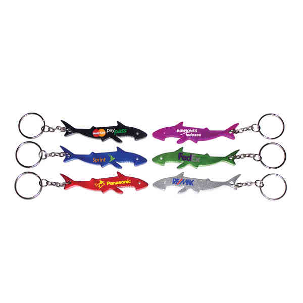 Shark Shape Key Chain with carabineer. Value Combo!