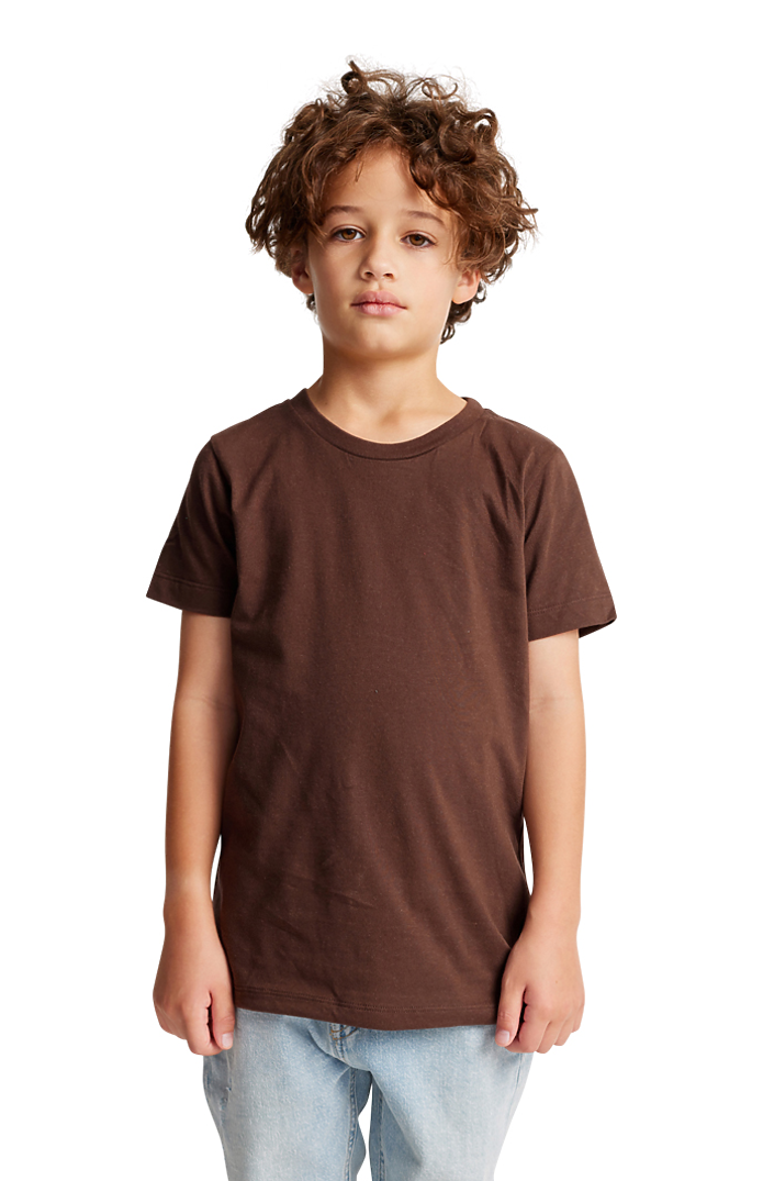 Youth Organic Short Sleeve Crew Tee 4