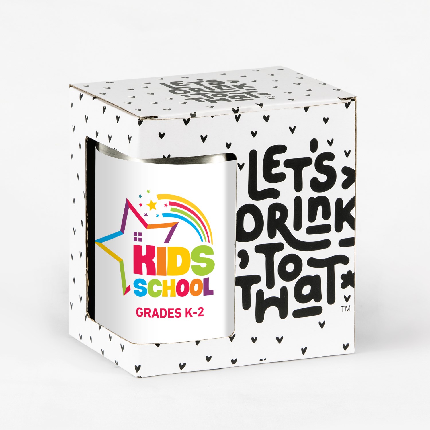 On The Go 14 oz Stainless Steel Travel Mug with Lid