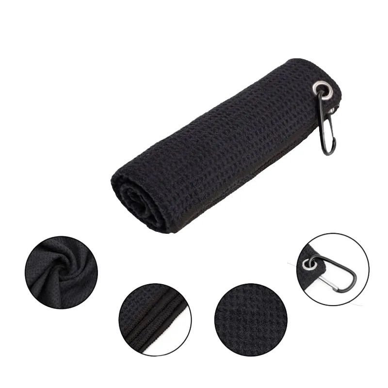 Waffle Golf Towel Wet & Dry Use 5