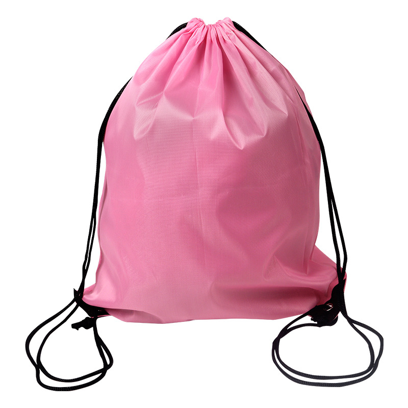 Nylon Drawstring Backpack Bundle Pocket 6