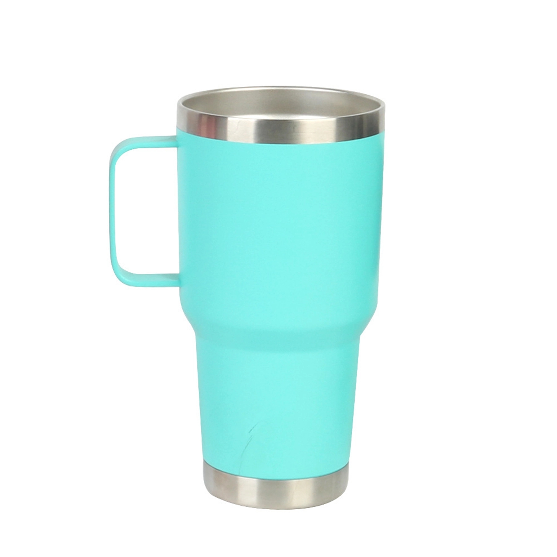 30 Oz. Stainless Steel Double Wall Tumbler With Handle 4