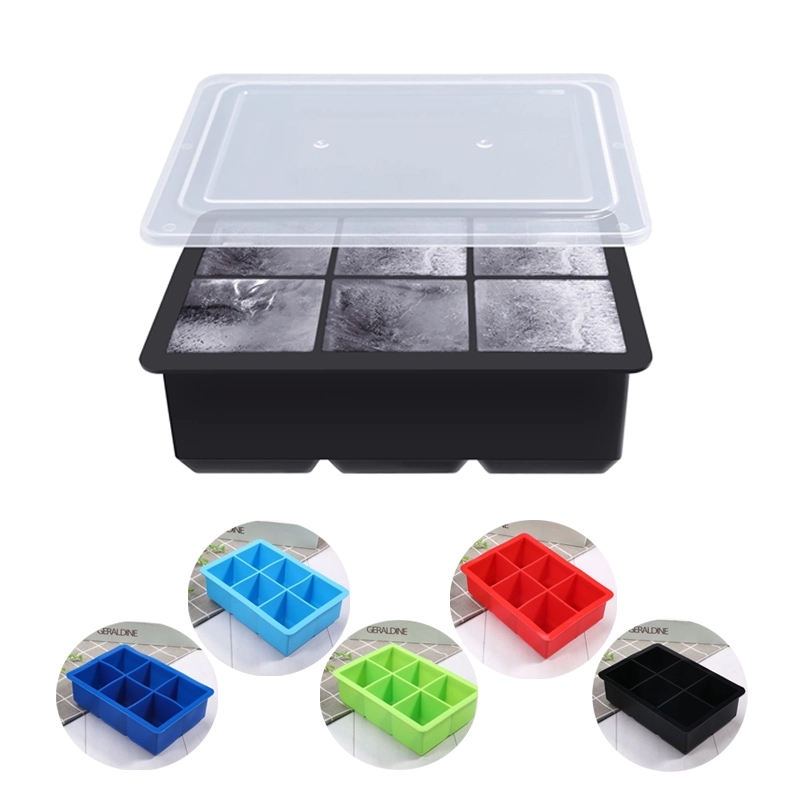 Silicone Big Ice Mold Tray For Drink 8