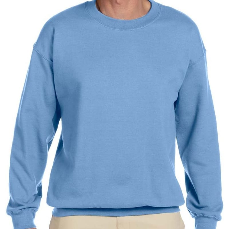 Hanes 9.7 Oz. Ultimate Cotton® 90/10 Fleece Crew, custom hoodie or sweatshirt with logo imprint 13
