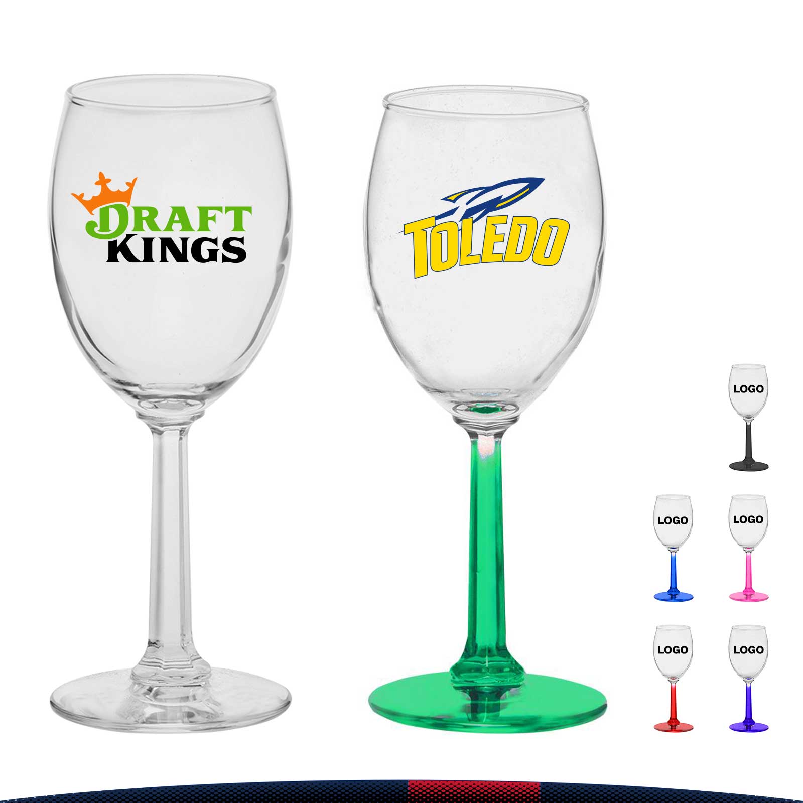 6.5 oz. Libbey Wine Glasses 9