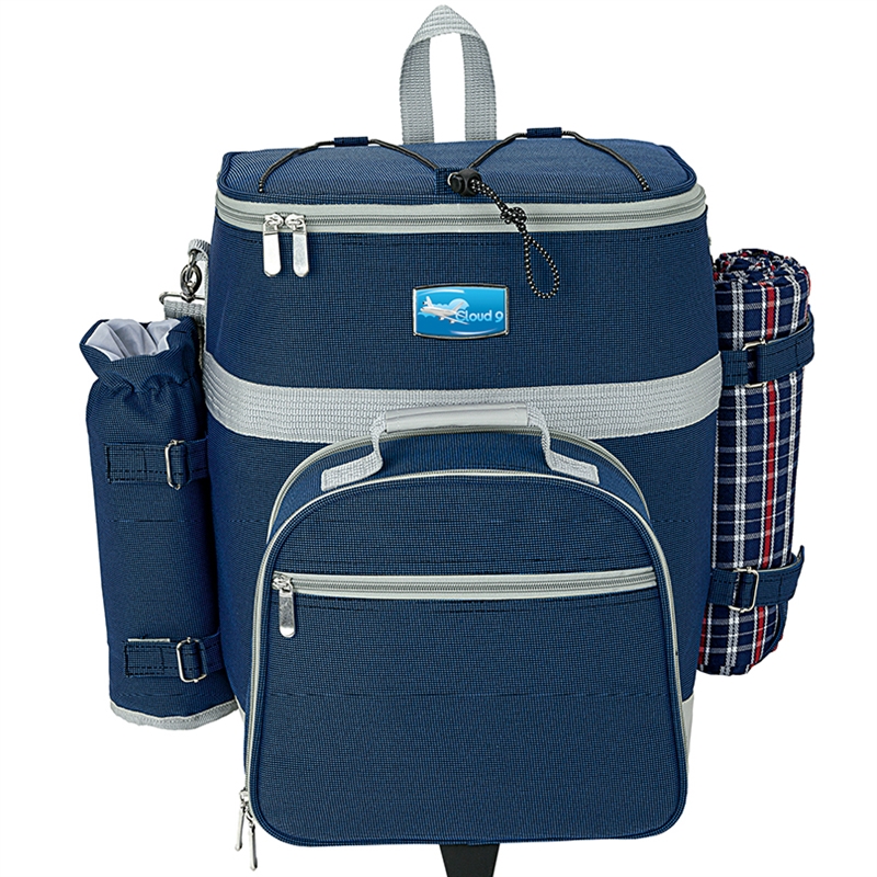 Haywood 4 Person Trolley Picnic Bag 2