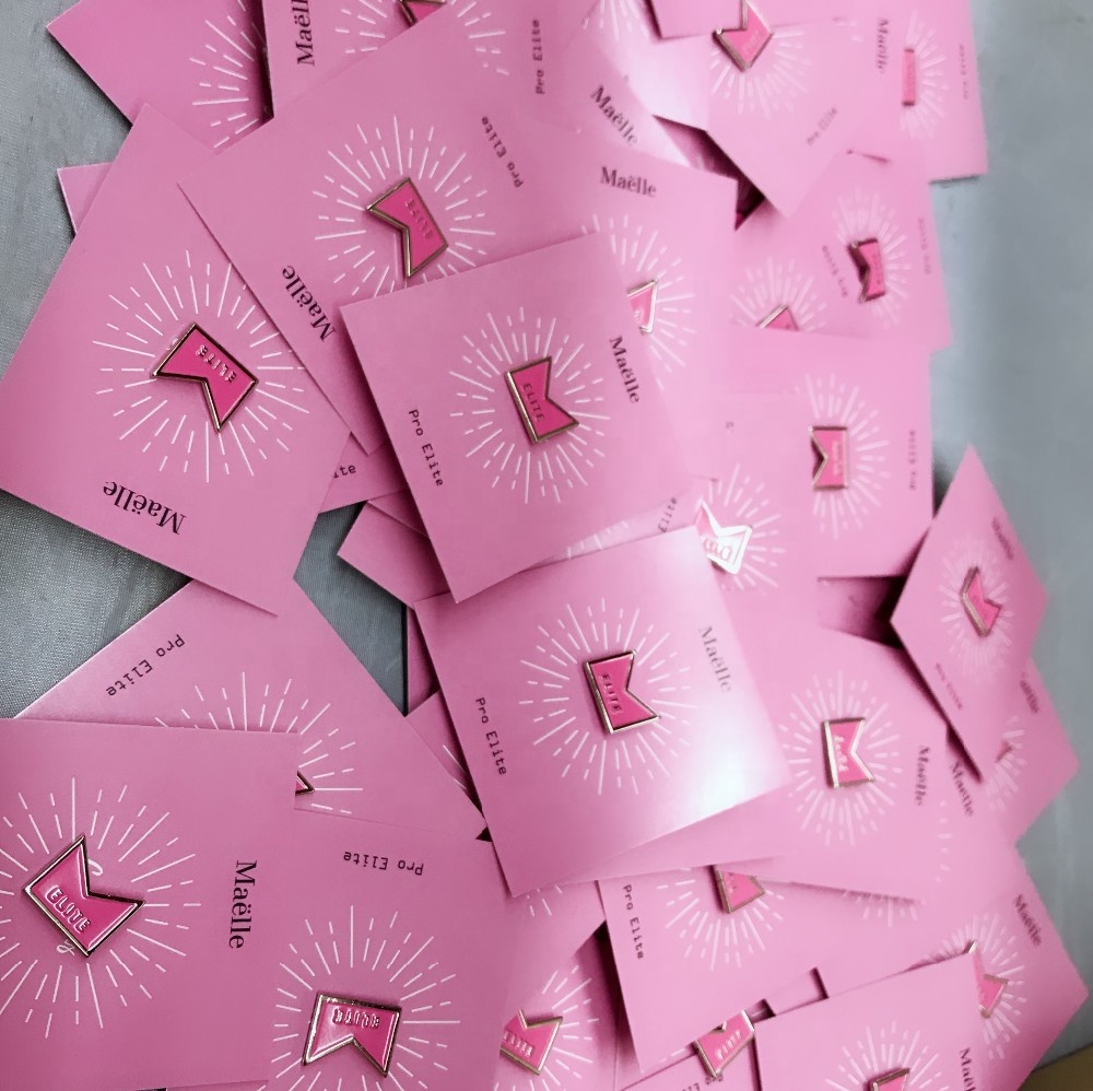 Soft Enamel Lapel Pin with Backer Cards 6