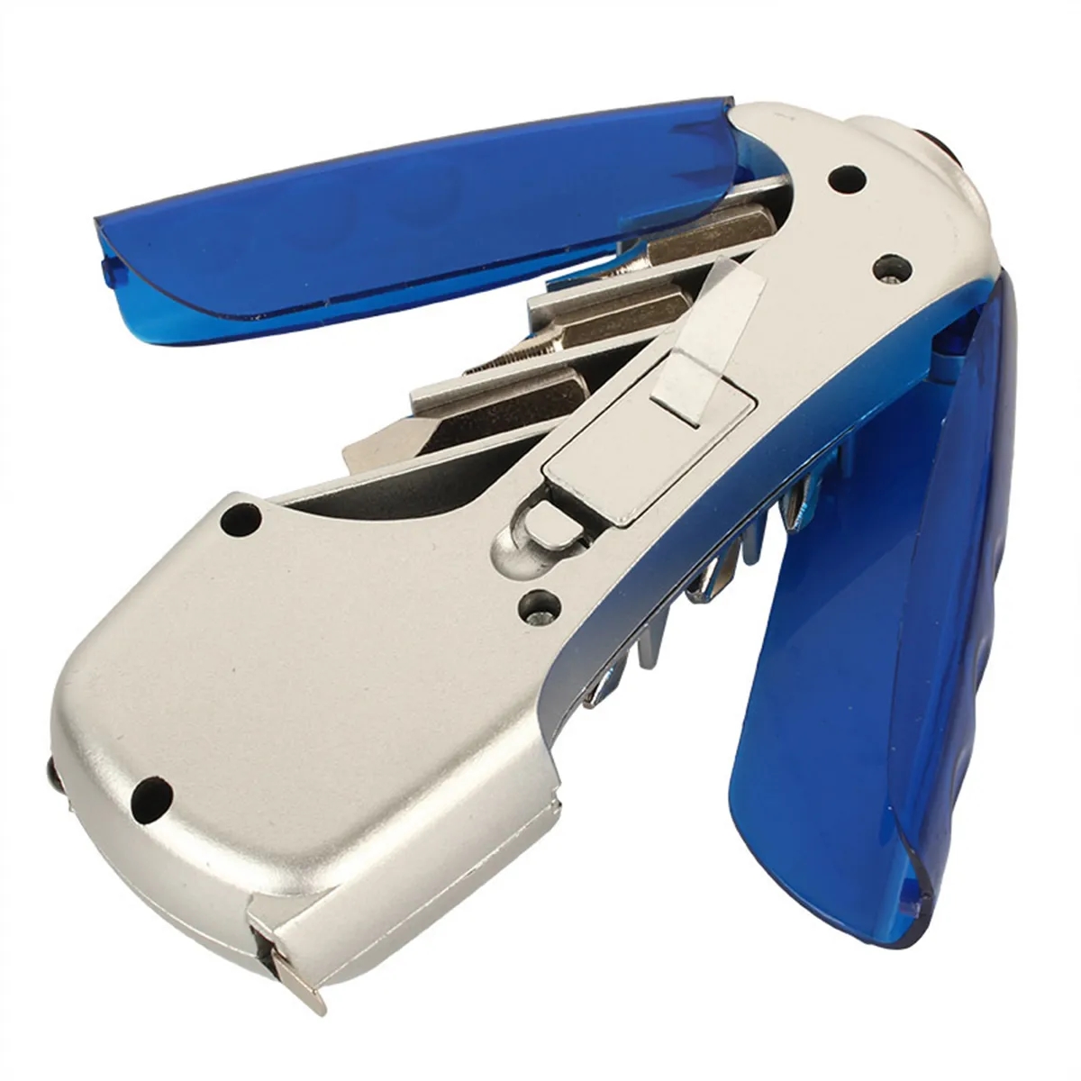 4 in 1 Compact Travel Tool with LED Flashlight 5