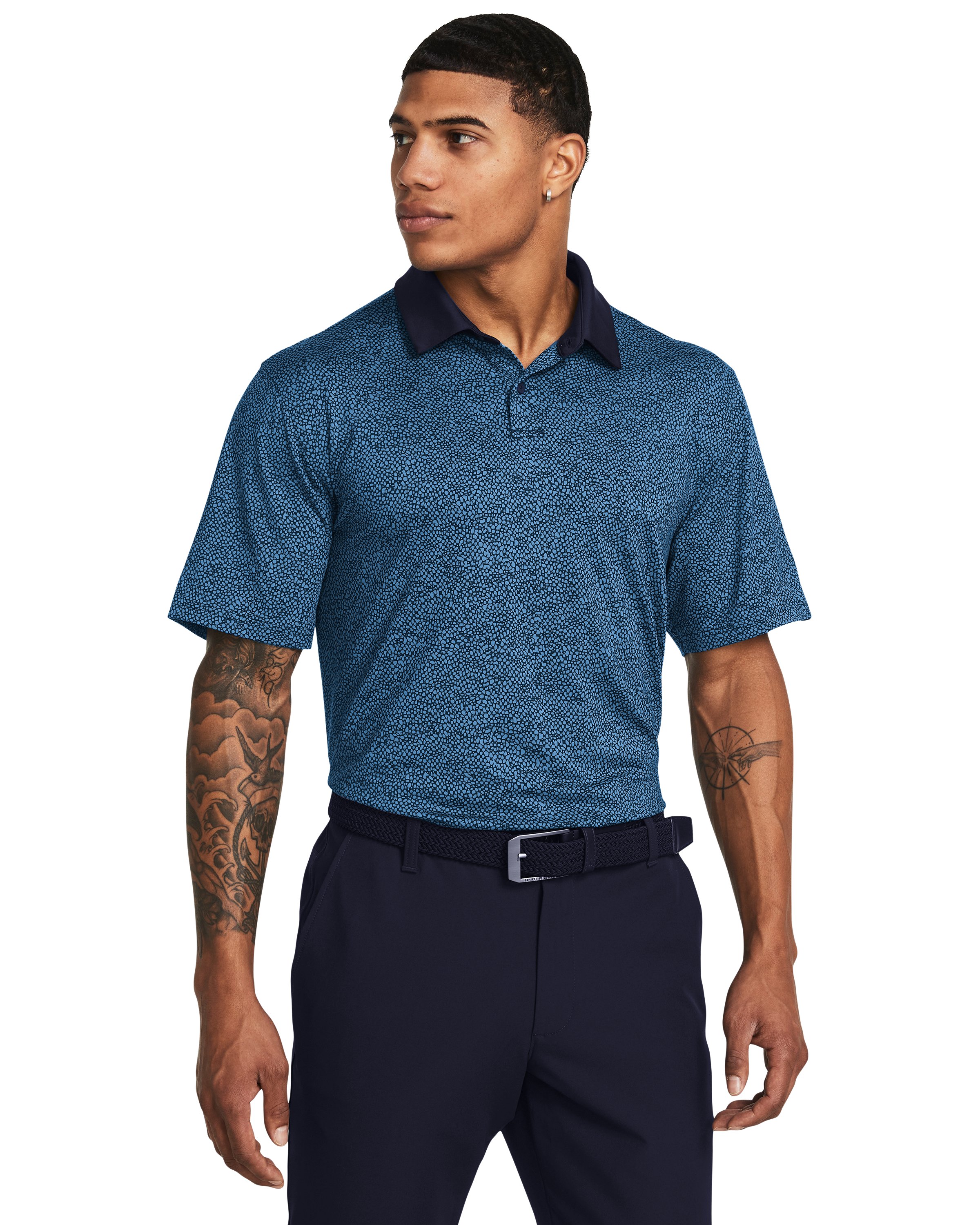 UA Tee To Green Printed Men's Polo 2