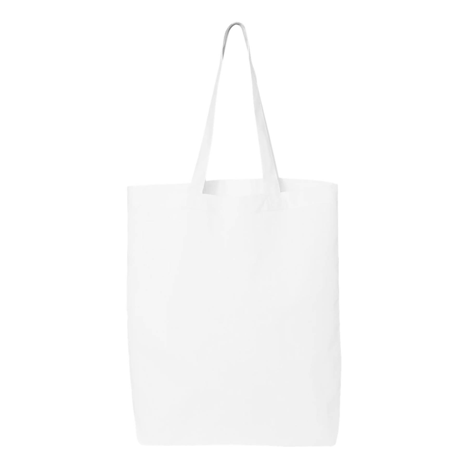 6 oz. 100% Cotton Canvas Tote Bag w/Bottom Gusset 26