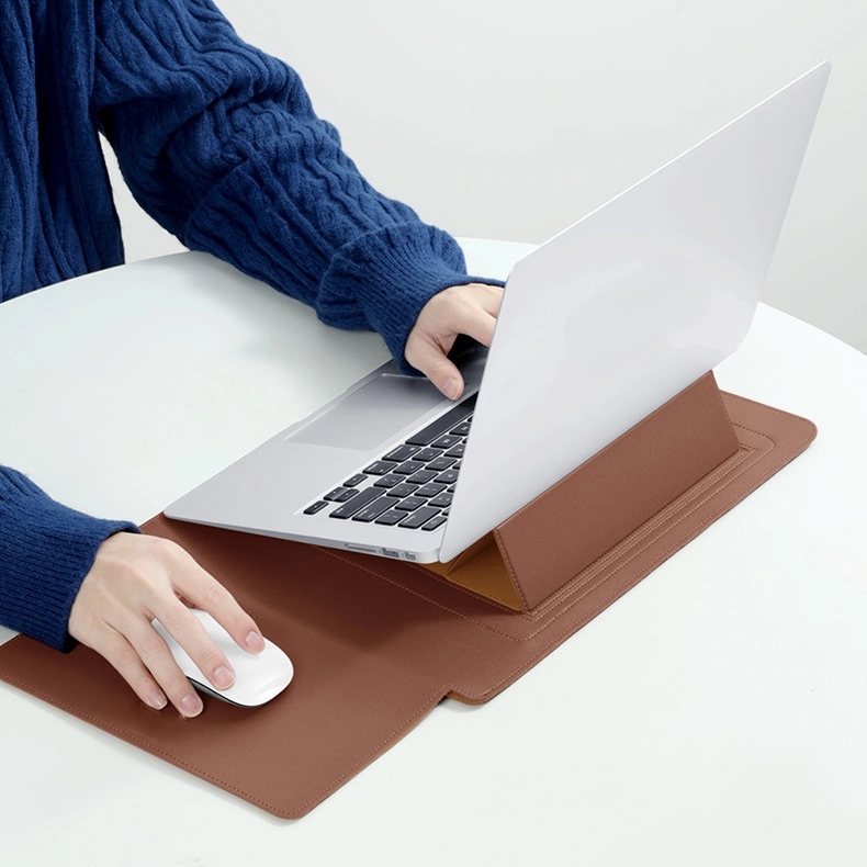 Laptop Tablet Sleeve Bag & Computer Case with Foldable Stand 12