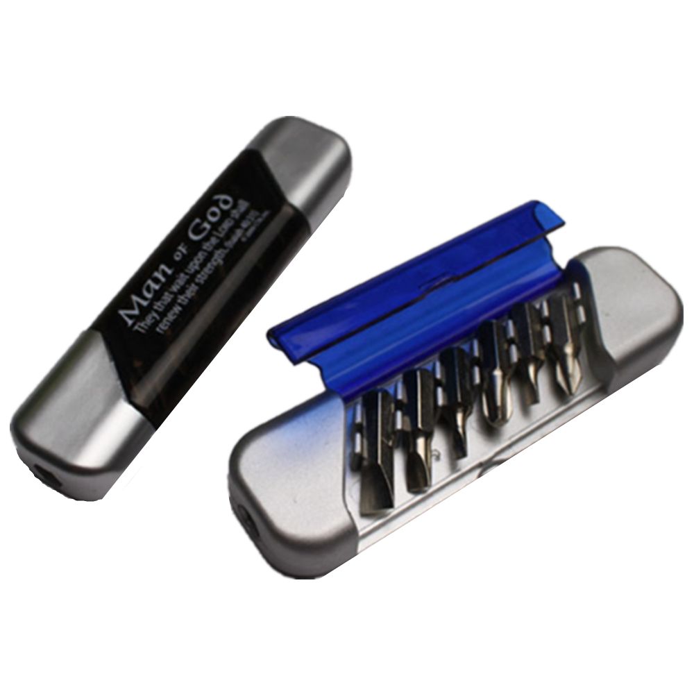 6-in-1 Compact Tool Kit w/Flashlight 4