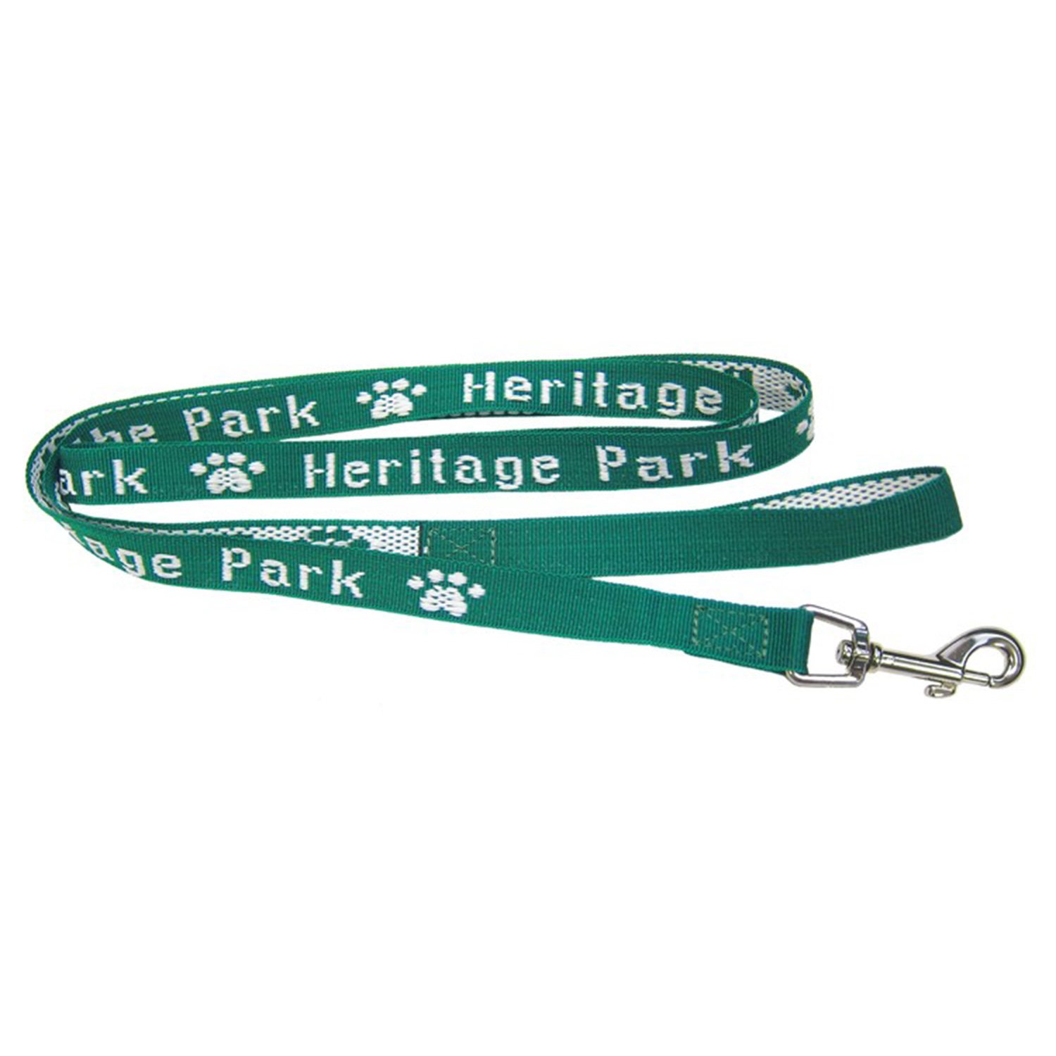3/4" X 72" Woven Pet Leash w/ Nickel-plated hardware - "Classic" Weave 5