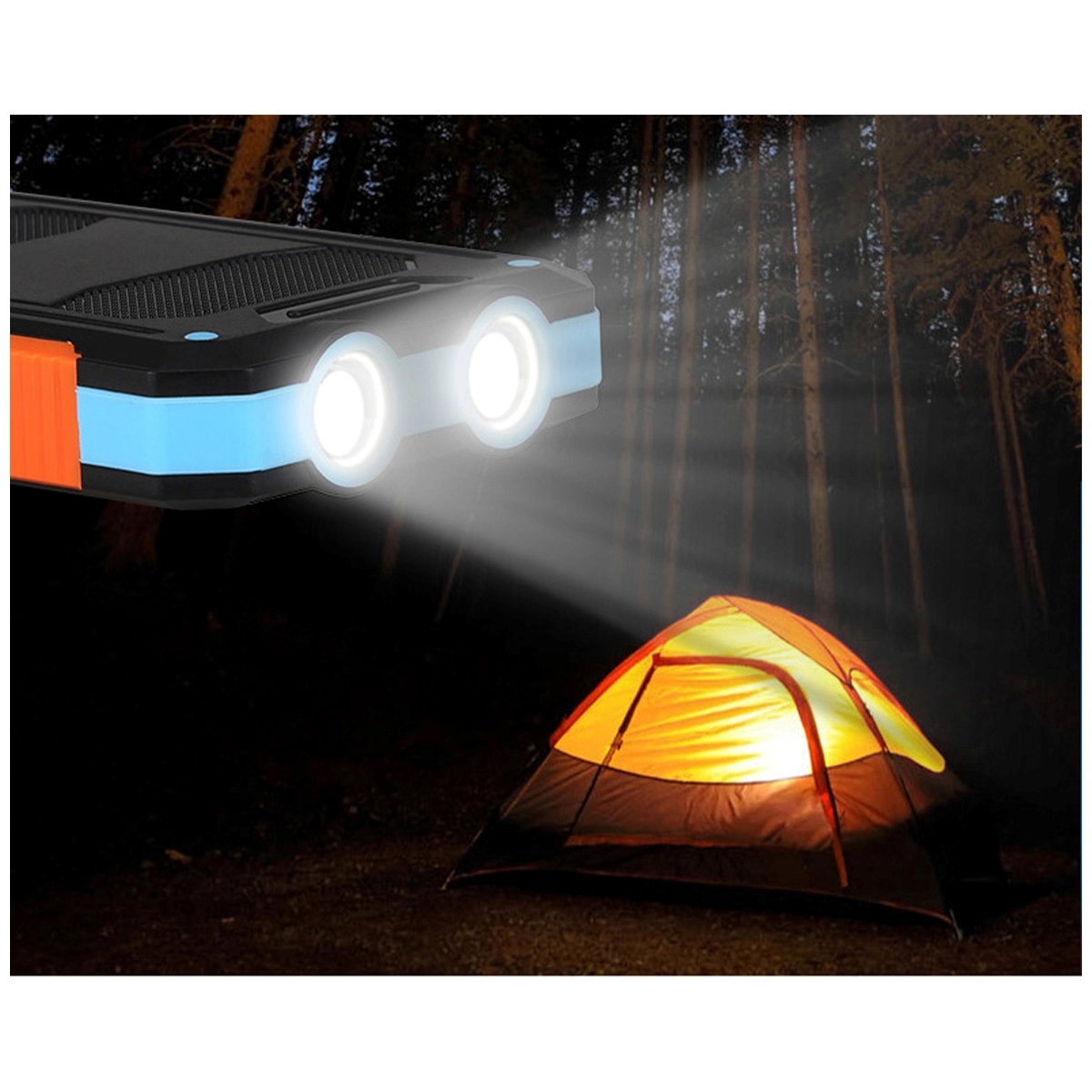 Waterproof Solar Power Bank - 10,000Mah 2