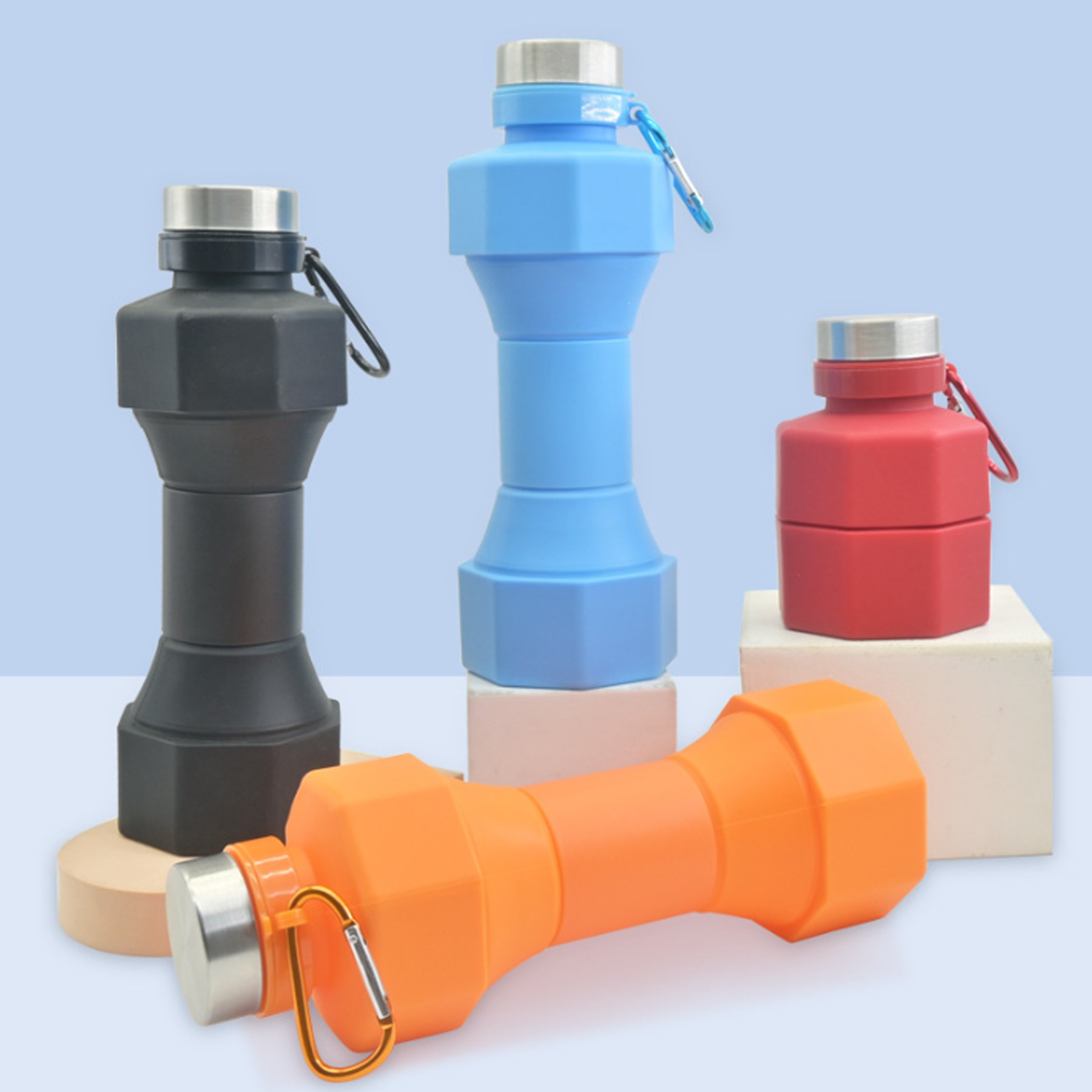Silicone Collapsible Water Bottle 2