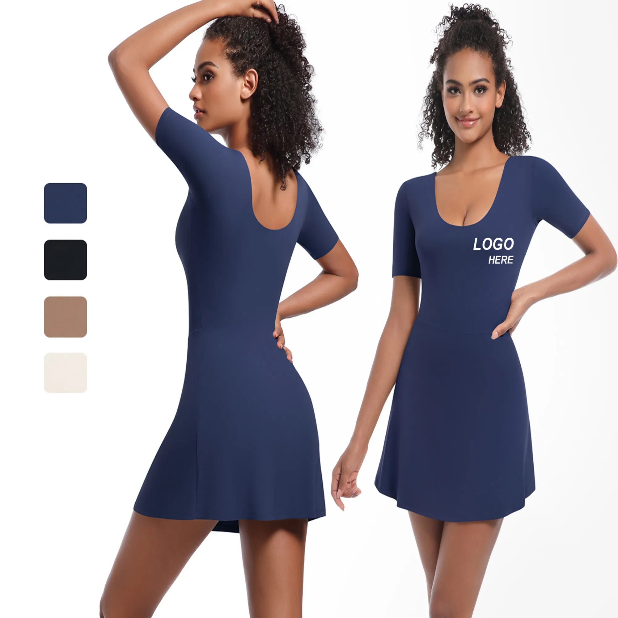 Tennis Dress One-Piece Jumpsuits 2