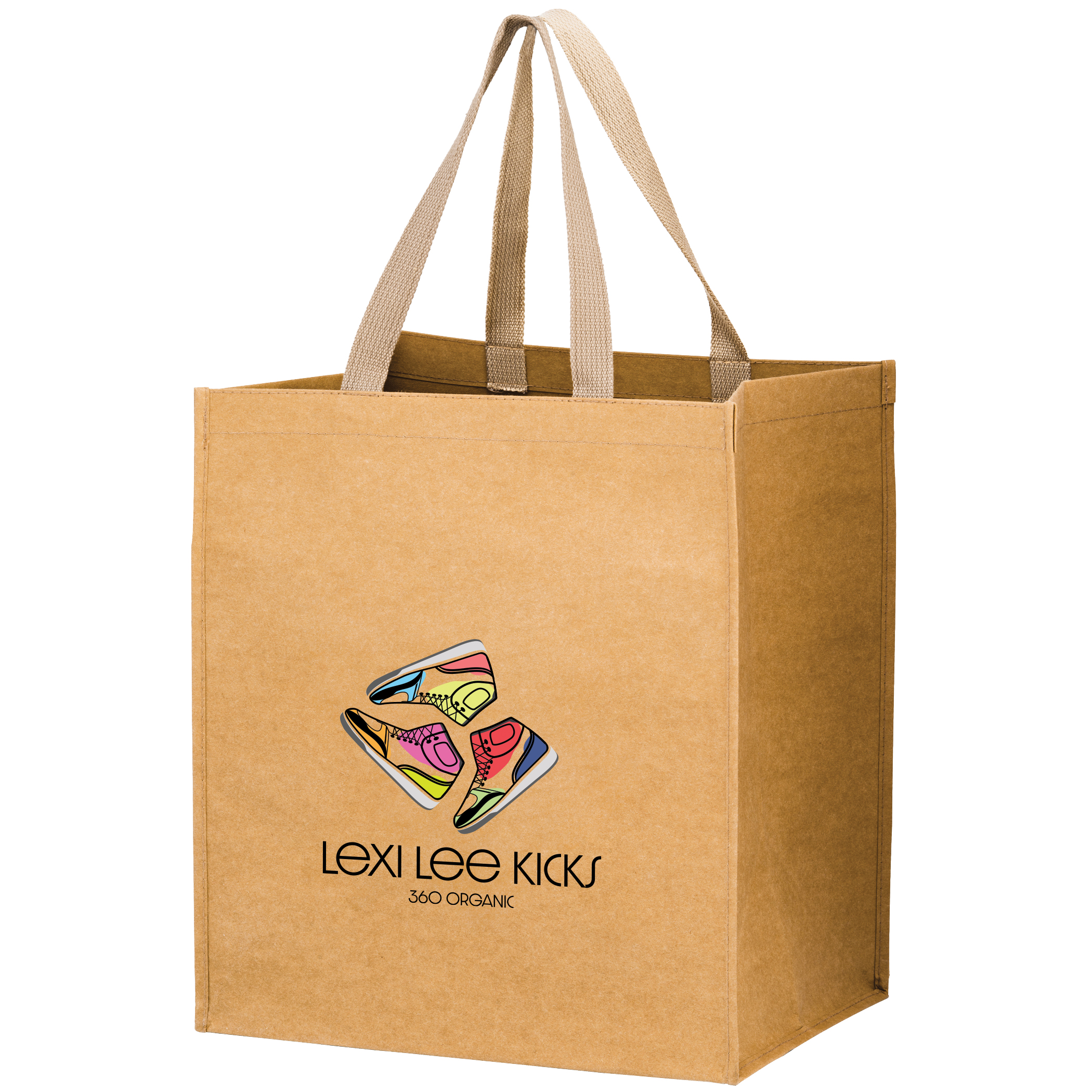 Washable Kraft Paper Grocery Tote | DELTA 1