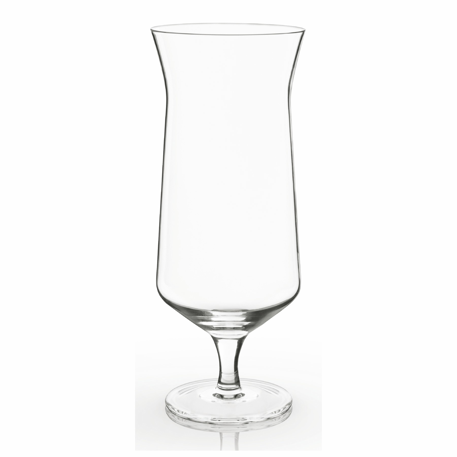Viski® Angled Crystal Hurricane Glass, set of 2 2