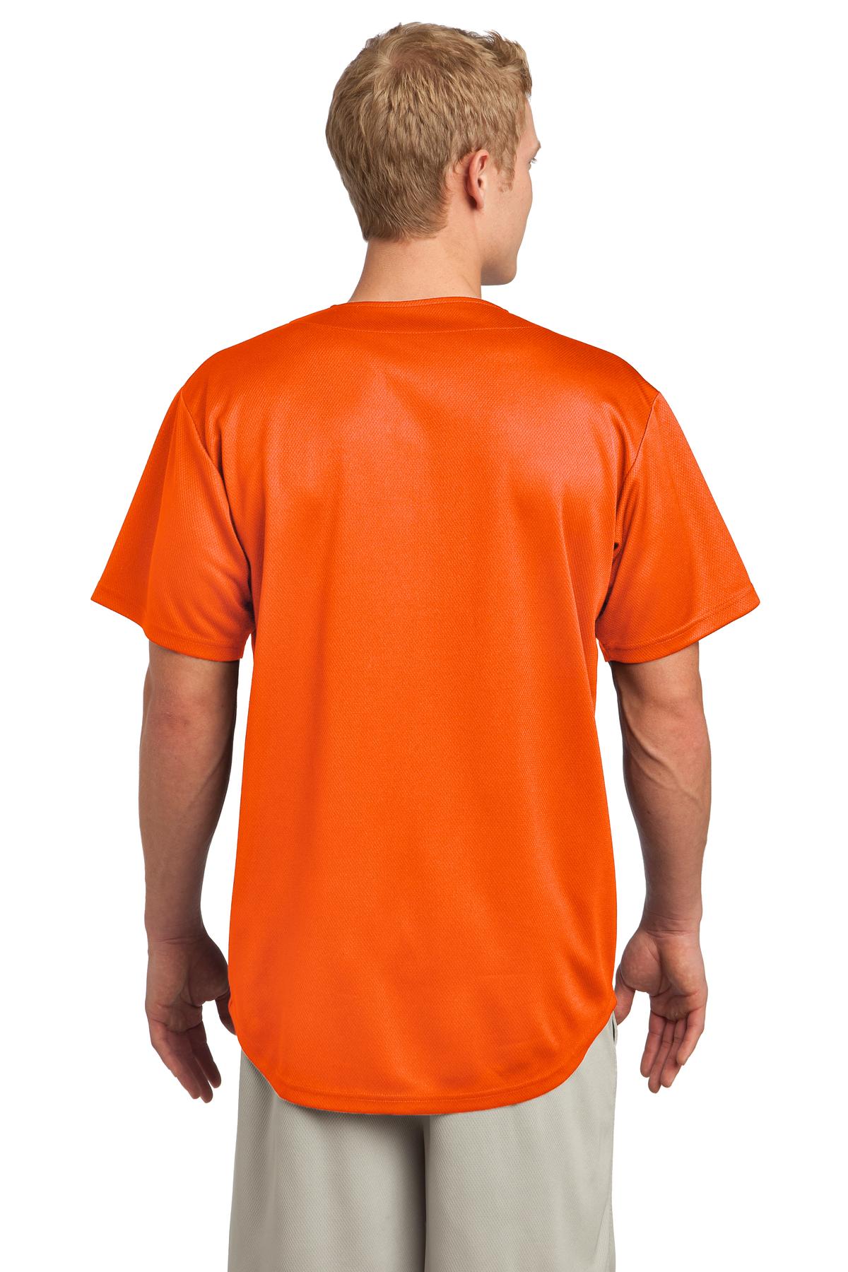 Sport-Tek PosiCharge Tough Mesh Full-Button Jersey. ST220 32