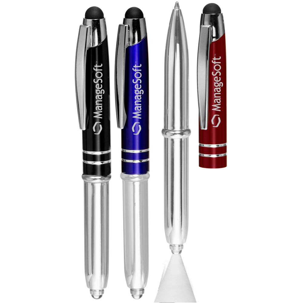 LED Light Pen with Stylus 2