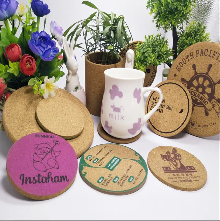 Custom Shapes Cork Coaster 4