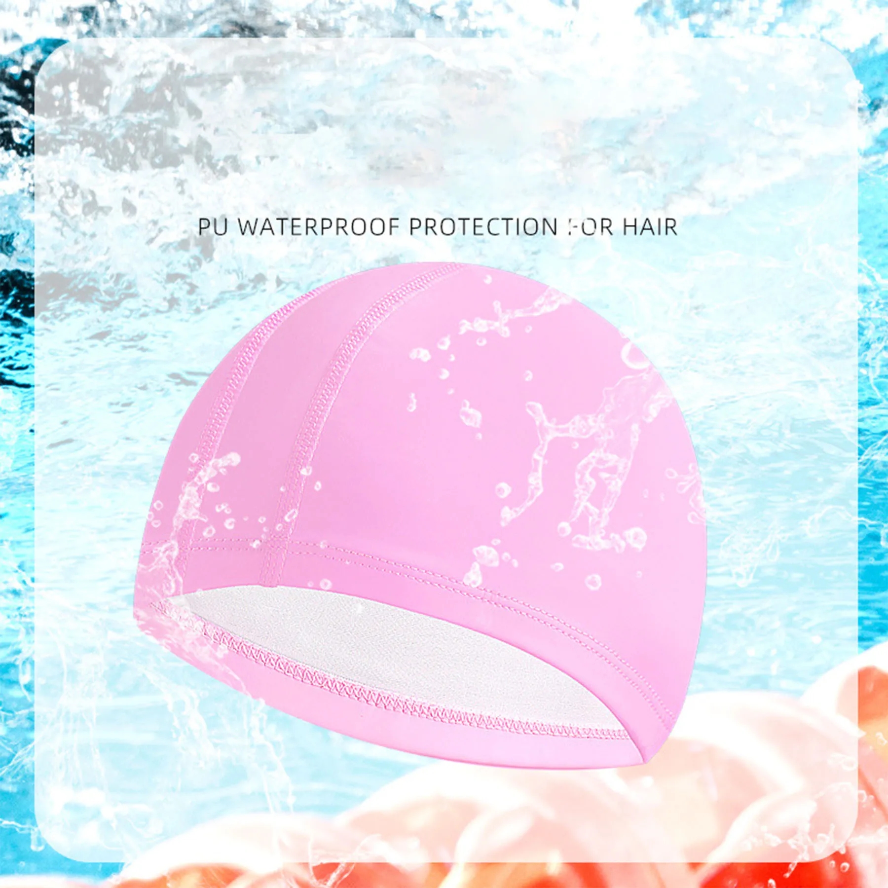 Pu Swimming Cap 1