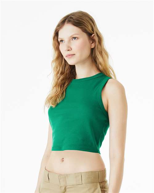 Women's Micro Rib Muscle Crop Tank - 1013 30