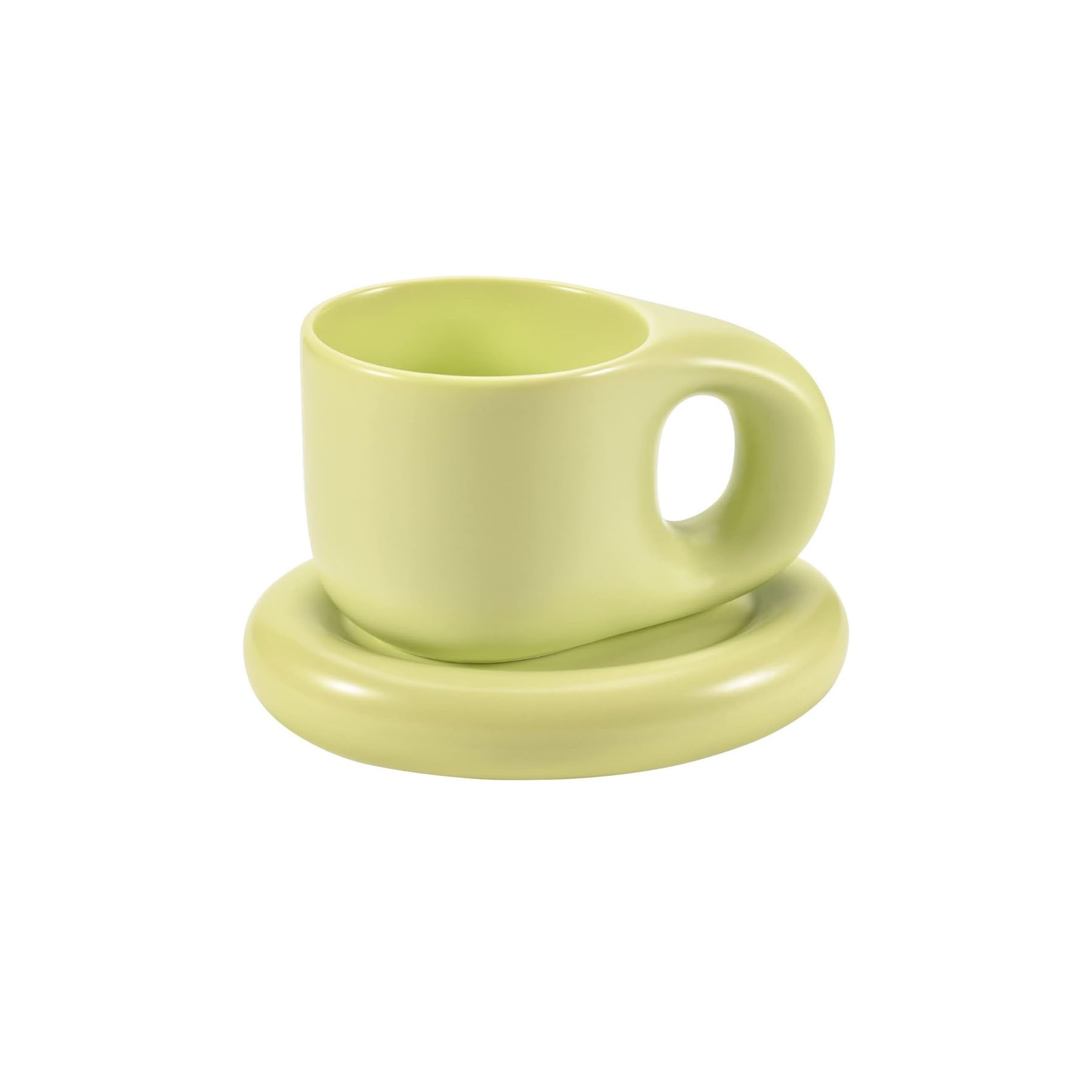 Ceramic Coffee Chubby Mug 2