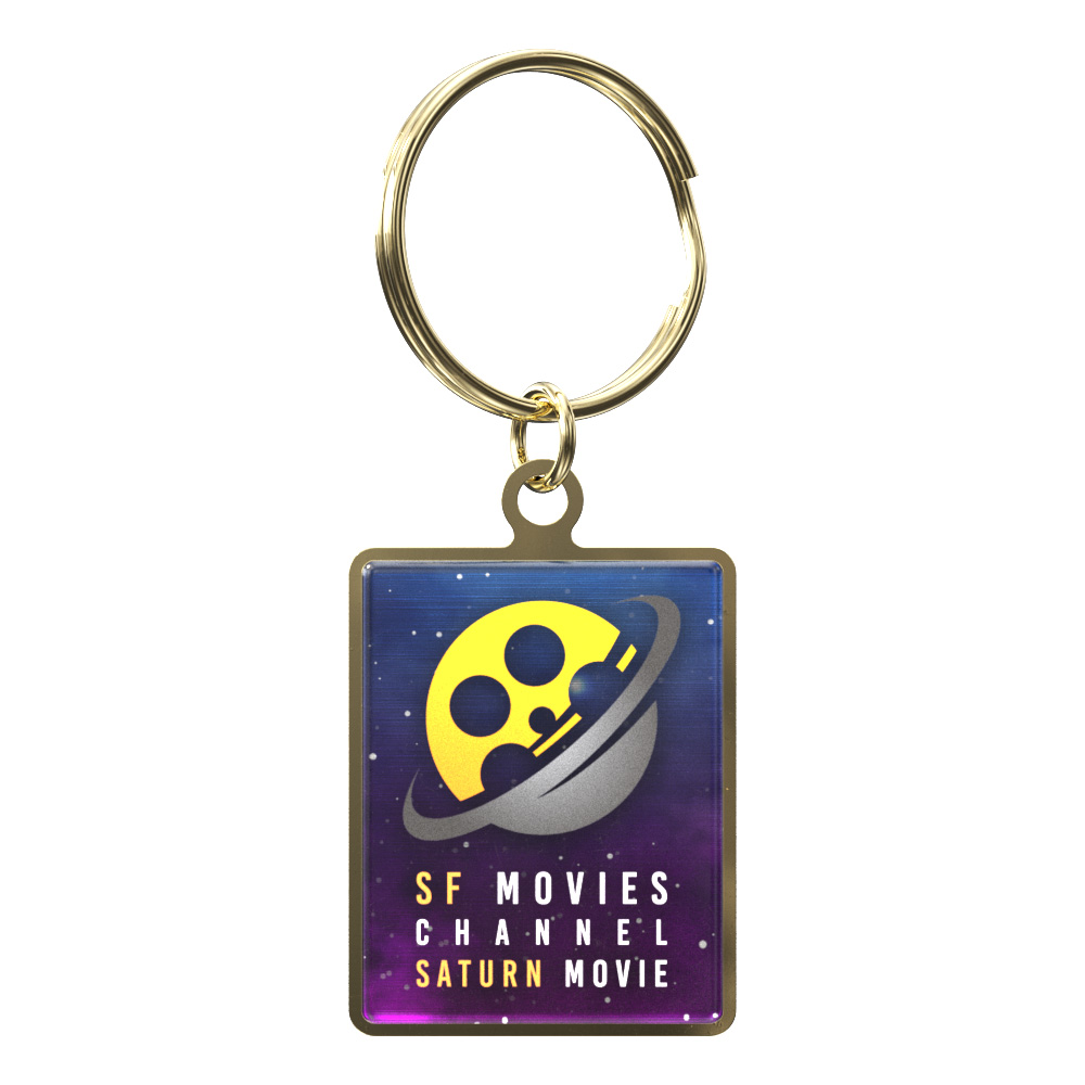 Vibraprint® Bright Rectangle Key Tag (1-1/8" x 1-1/2") 12