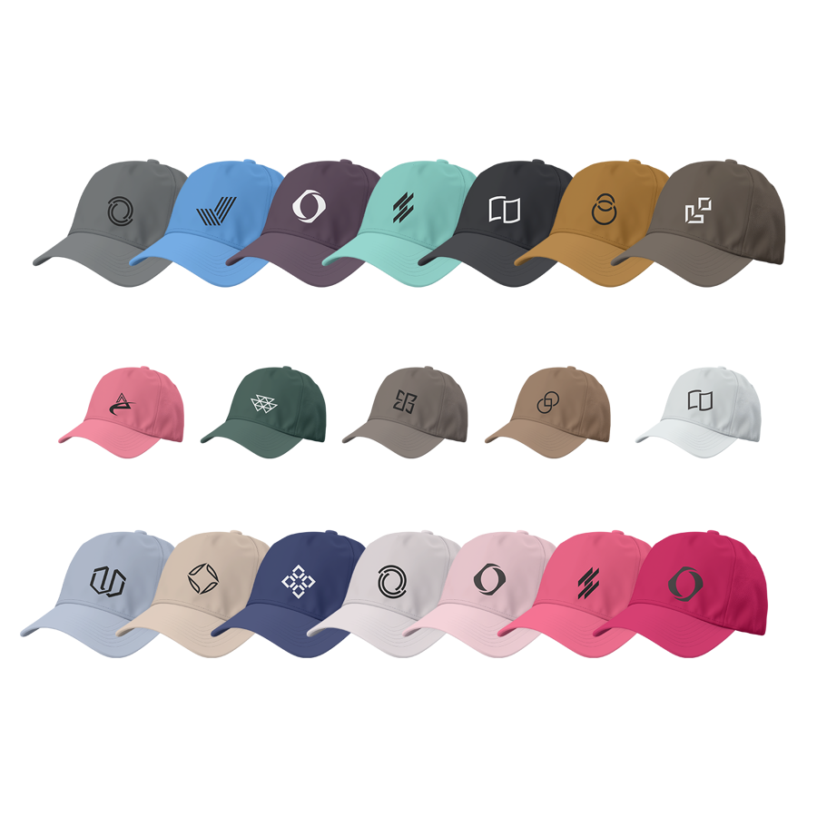 Premium Stock Brushed Cotton 6-Panel Unstructured Cap w/