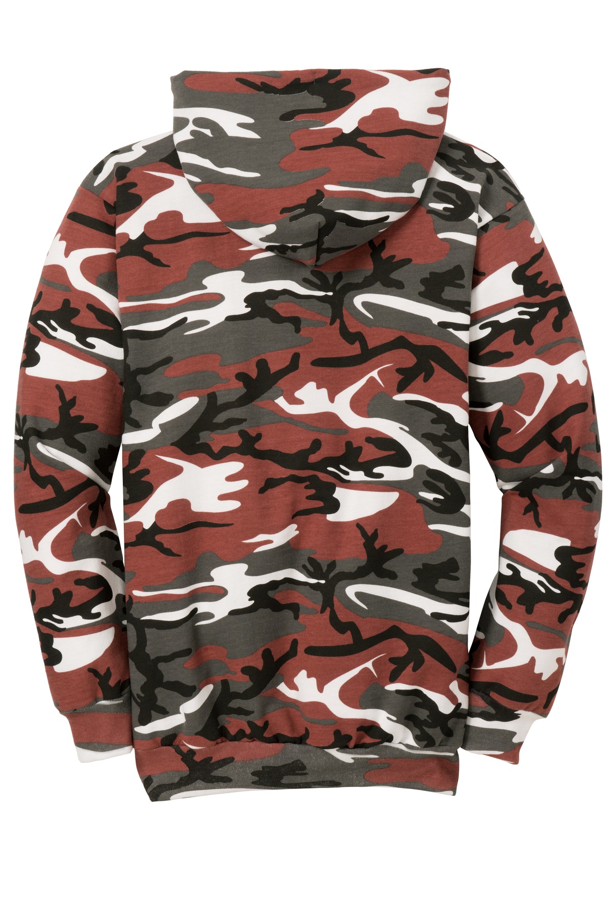 Port & Co Core Fleece Camo Pullover Hooded Sweatshirt. PC78HC 21