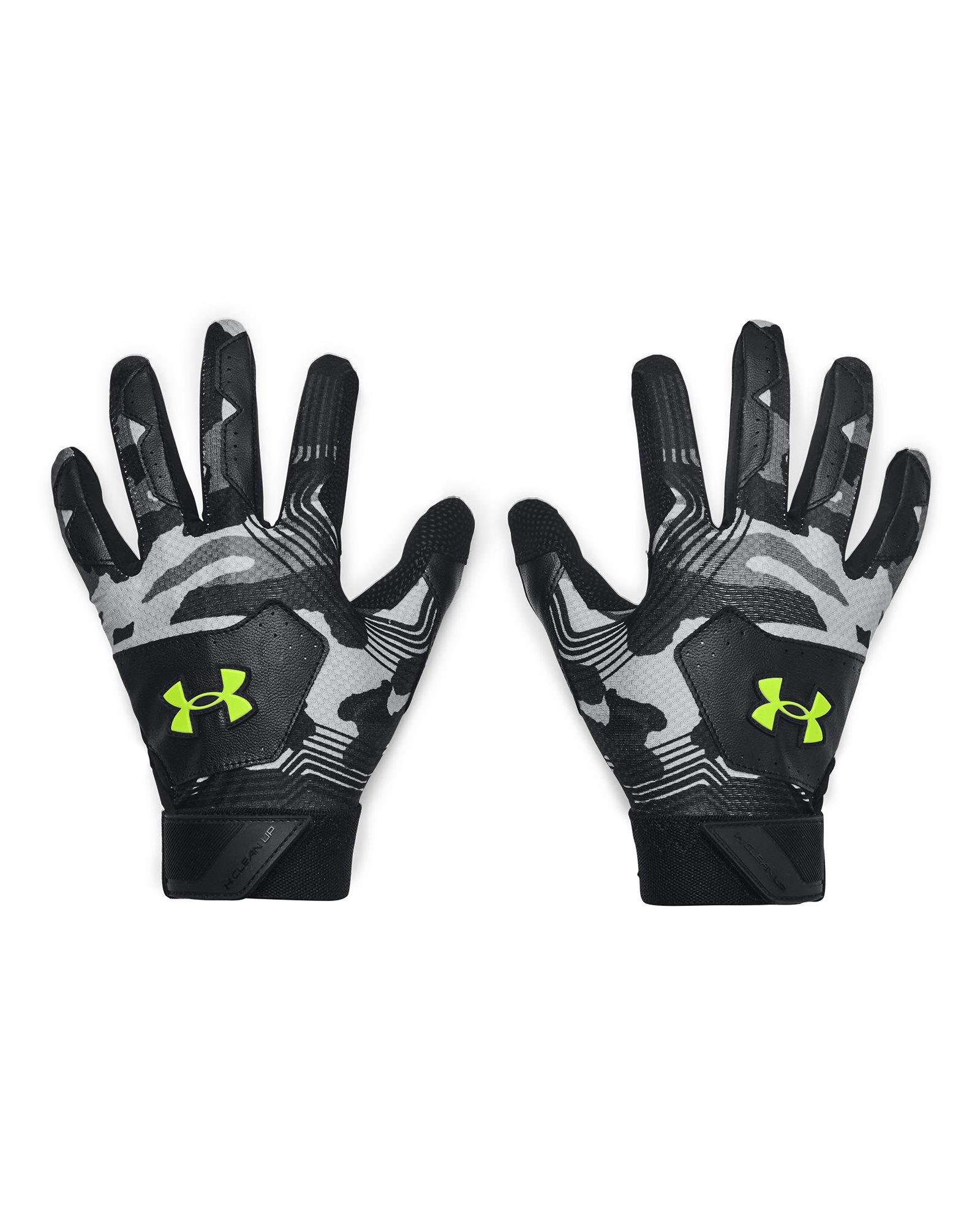 UA Clean Up 21 Culture Boys' Batting Gloves 3