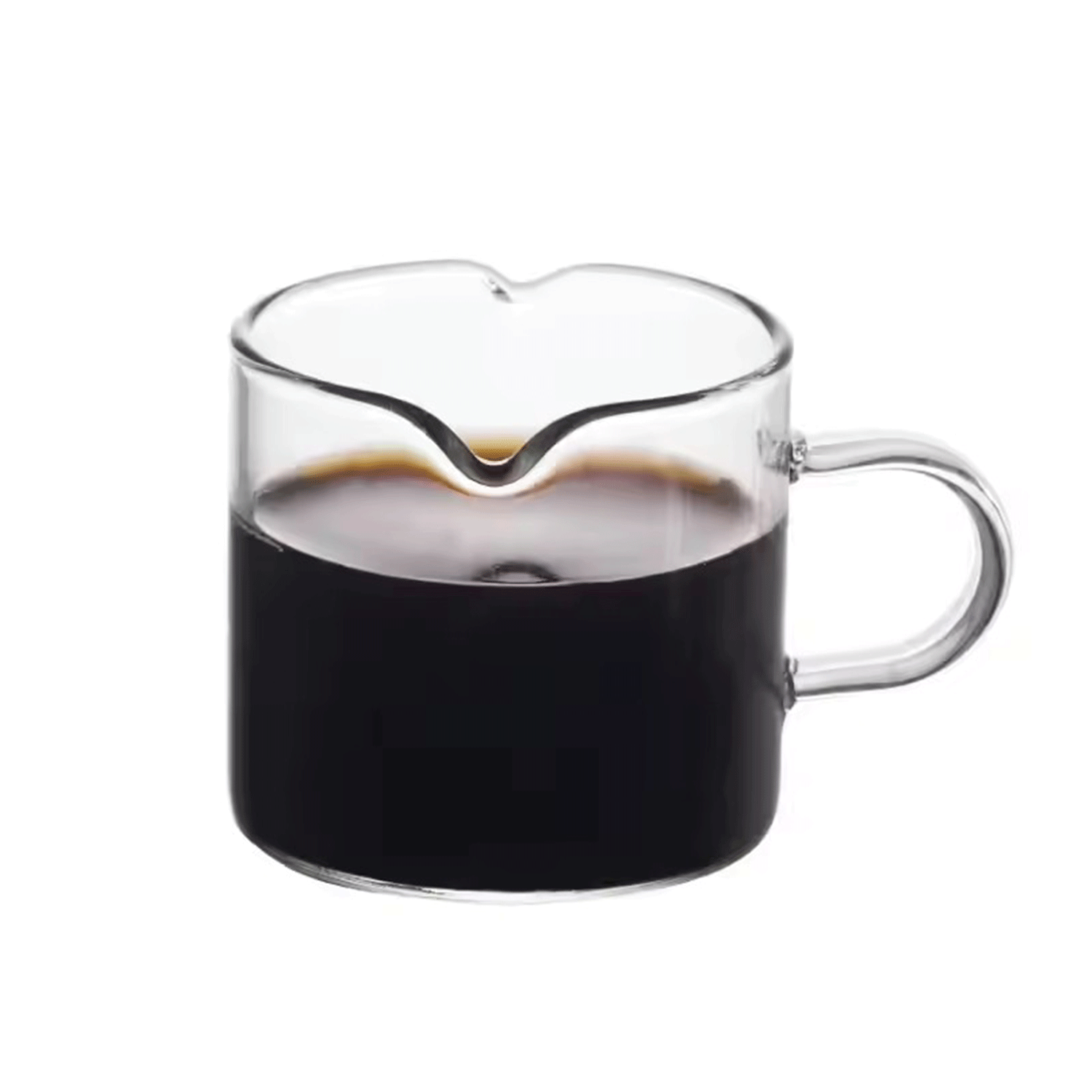 4 oz Small Capacity Clear Glass Coffee Espresso Shot Cup 8